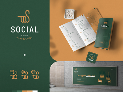 Social Bistro&Coffee - Brand Identity