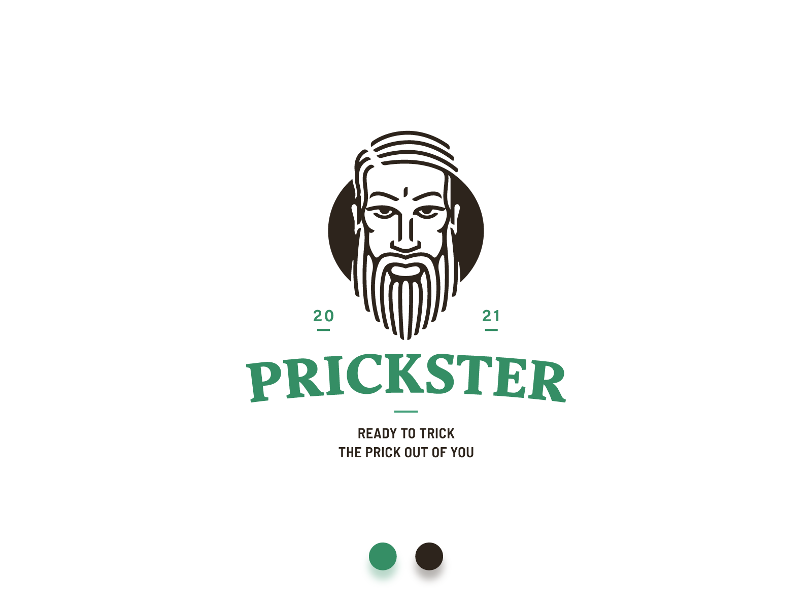 Prickster - practice logo by mrr - Mark Razvan Repa on Dribbble