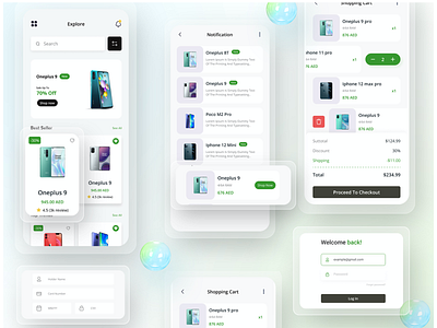 Mobile Shop - Premium Ecommerce App UI Kit by monodeepsamanta for Huge ...