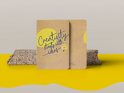 Notebook Design animation concept creative design graphic design illustration notebook notebook mockup print print design typography video