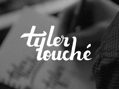 Tyler Touché hand lettering logotype touche tyler