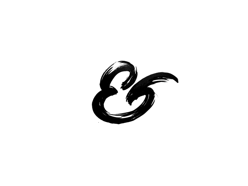 Super Secret Project ampersand gif logo