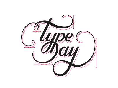 Type Practice bezier day lettering practice type typography vector