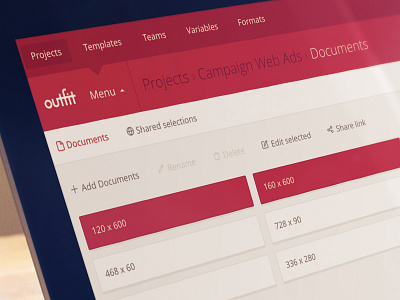 Document multi-select. document engine net outfit selection ui ux