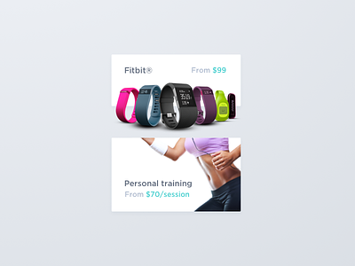 Cards cards fitbit health personal training