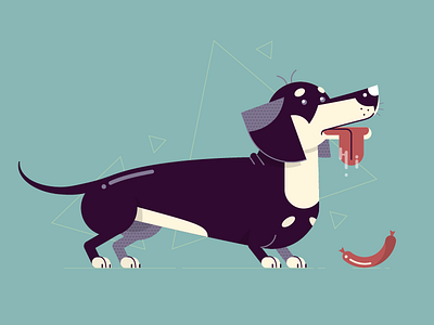 Flat Dogs: #01 - Dachshund