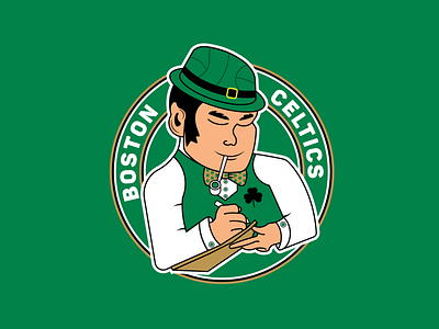 Boston Celtics x More Life basketball boston celtics drake illustration ireland irish logo music nba ovo rap sports