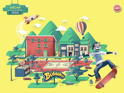 Bubbaloo Interactive Website animation illustration ui ux website