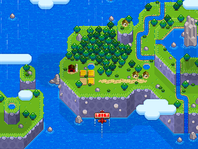 New Cornwall 8bit game game design ios pixel art