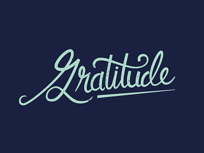 Gratitude lettering gratitude hand lettering illustration lettering script thanksgiving type type art