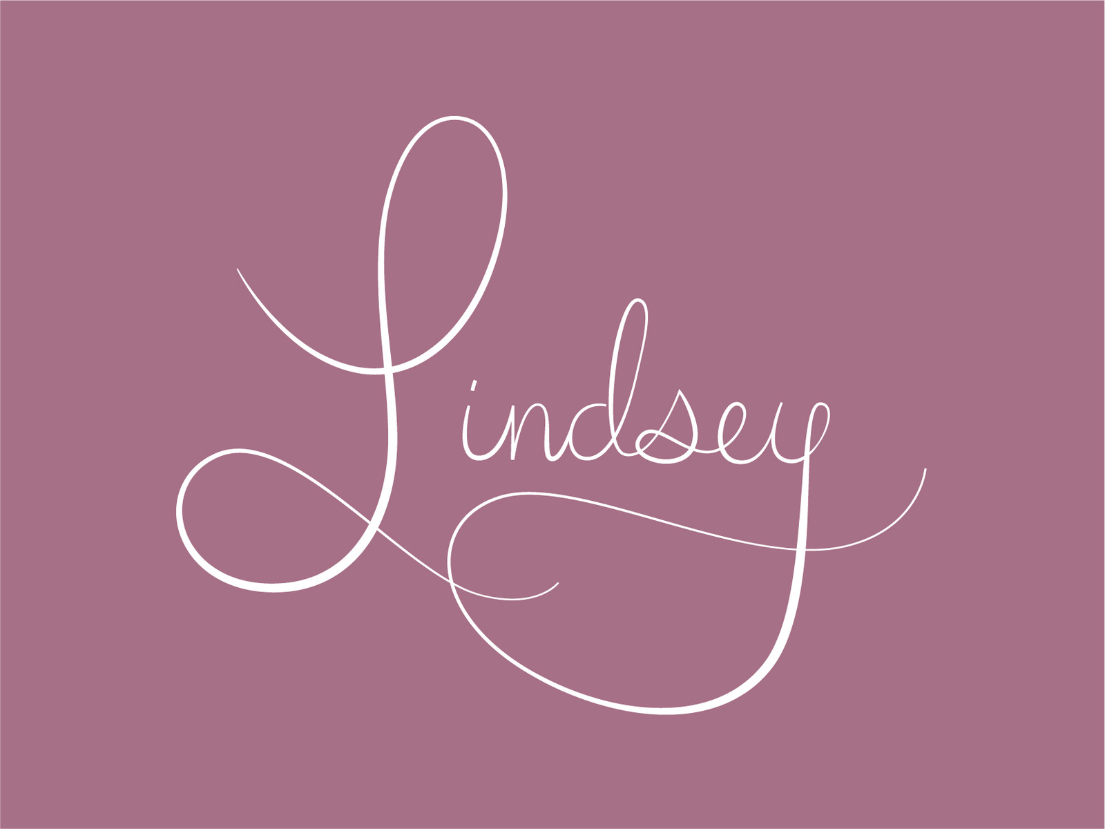 Name hand lettering by Ann Wood Vittitow on Dribbble Name hand lettering by Ann Wood Vittitow on Dribbble