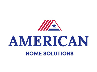 American Home Solutions Logo 3 by Lindsey Henderson on Dribbble