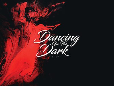 Dancing In The Dark Event dance event event pass first shot print design vip pass