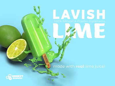 Lavish Lime Pop blue green ice lavish lime popsicle summer