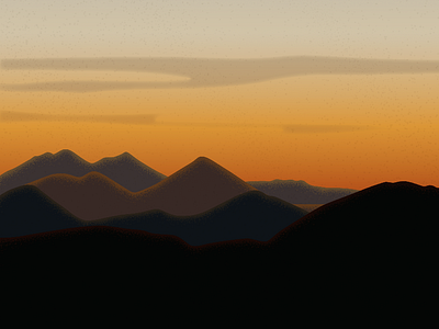 Mountain Sunset