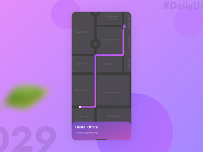 Map Design - Daily UI Day 029 app app design dailyui design journey journey map map map design maps minimal path route typography ui ux uidesign ux web