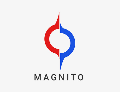 Logo for Magnito animation branding design flat icon illustration illustrator lettering logo minimal superhero typography vector