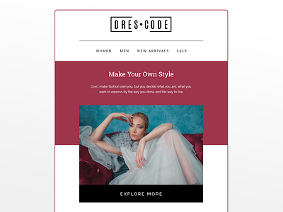 Drescode Email Template