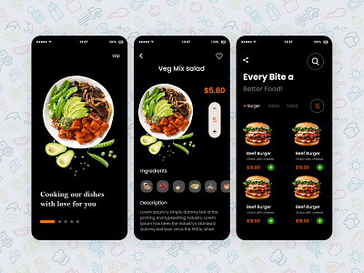 Food App Design