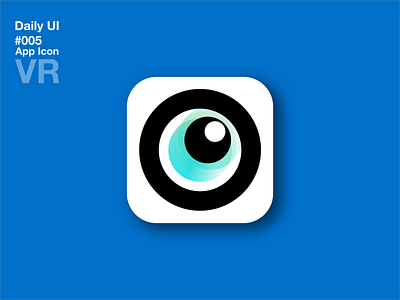 VR iOS App Icon Design-DailyUI 005