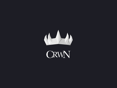 Logo Design "CRWN" adobe branding design illustration logo logo designs logos logotype selling