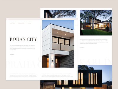 Landing page – Real estate project