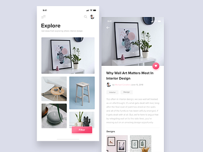 Explore Interior Design App | #Exploration