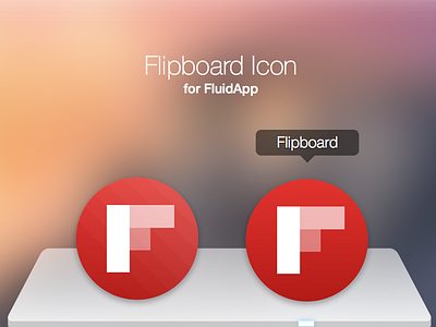Flipboard Icon for FluidApp