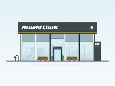 Arnold Clark Building arnold clark drawing vector