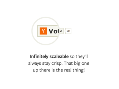 Hacker News Button Feature