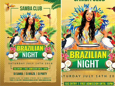 Brazilian Night beach blue bongo brazil brazilian brazilian night dance day disco dj drum samba
