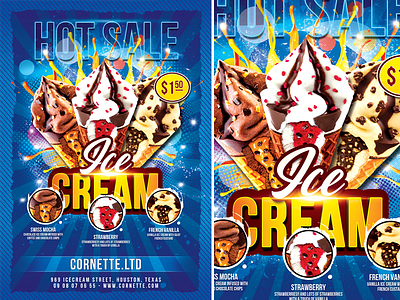 Ice Cream Flyer