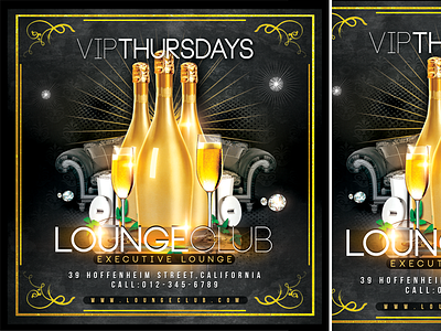 Vip Thursday black classic club colorful dance days drink executive fun guest ice lounge luxury modern music night parties party pub relax