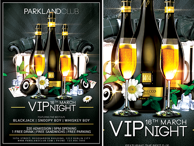 Vip Night black classic club colorful dance days drink executive fun guest ice lounge luxury modern music night parties party pub relax