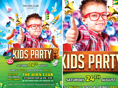 Kids Party Flyer