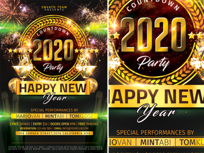 New Year Party Designs Themes Templates And Downloadable Graphic