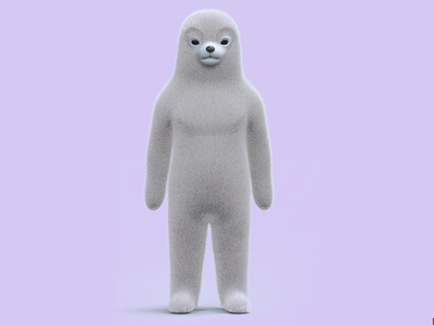 Snow toy funny vector cinema colors ux cool cinema4d c4d cgi branding graphic advertising illustration ui 4d character cartoon design 3d