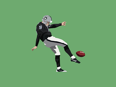 Shane Lechler design game illustration illustrator nfl nfl100 riders success vector