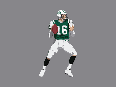 Vinny Testaverde design game illustration illustrator new york nfl nfl100 quarterback