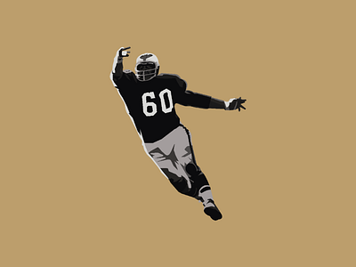 Chuck Bednarik design illustration illustrator vector