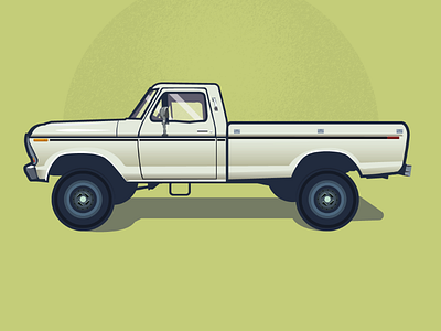Truck vector illustrator design