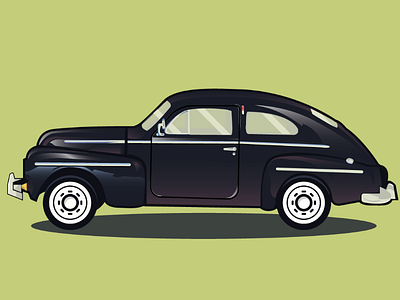 Volvo design illustrator vector
