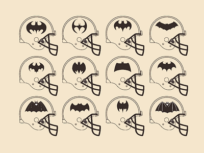 Colección Batman vector illustrator design