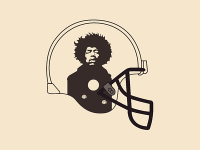 Hendrix Helmet vector illustrator design