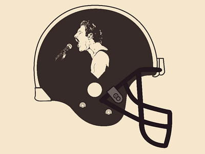 Helmet Freddie vector illustrator design