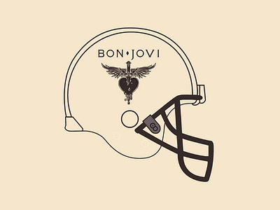 Bon Jovi Helmet