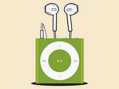 Ipod vector illustrator design