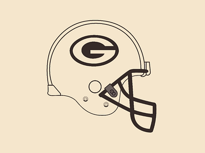 Packers helmet