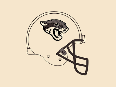 Jaguars helmet vector illustrator design