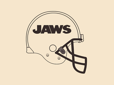 Jaws helmet vector illustrator design